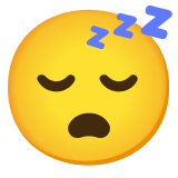 Sleeping face - Noto Color Emoji