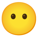 Face without mouth - Noto Color Emoji