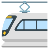 Light rail - Noto Color Emoji