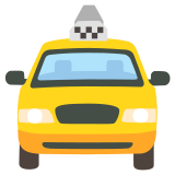 Oncoming taxi - Noto Color Emoji