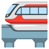Monorail - Noto Color Emoji