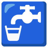 Potable water - Noto Color Emoji