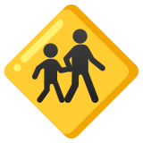 Children crossing - Noto Color Emoji