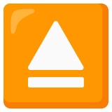 Eject button - Noto Color Emoji