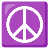 Peace symbol - Noto Color Emoji