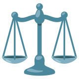 Balance scale - Noto Color Emoji
