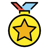 Sports medal - OpenMoji
