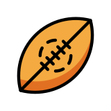 Rugby football - OpenMoji