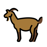 Goat - OpenMoji