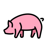 Pig - OpenMoji