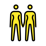Women holding hands - OpenMoji