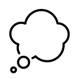 Thought balloon - OpenMoji