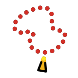 Prayer beads - OpenMoji