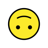 Upside-down face - OpenMoji