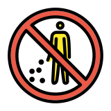 No littering - OpenMoji