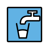 Potable water - OpenMoji
