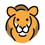 Lion - OpenMoji