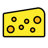 Cheese wedge - OpenMoji