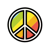 Peace symbol - OpenMoji