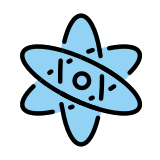 Atom symbol - OpenMoji