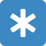 Keycap: * - Twitter / X