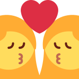 Kiss: woman, woman - Twitter / X