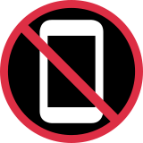 No mobile phones - Twitter / X