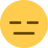 Expressionless face - Twitter / X