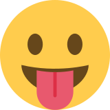 Face with tongue - Twitter / X