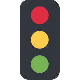 Vertical traffic light - Twitter / X
