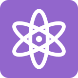 Atom symbol - Twitter / X