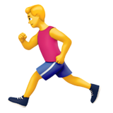 Running man emoji