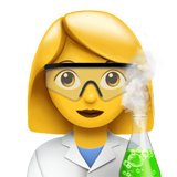 Female scientist