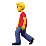 Pedestrian emoji