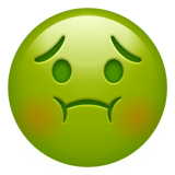 Disgusted emoji Whatsapp