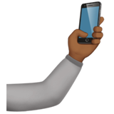 selfie: medium-dark skin tone