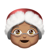 Mrs. Claus: medium skin tone
