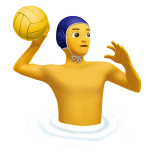 man playing water polo
