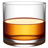 Whiskey glass emoji