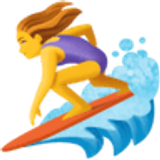 Woman surfing - Facebook