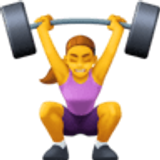 Woman lifting weights - Facebook