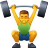 Man lifting weights - Facebook