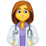 Woman health worker - Facebook