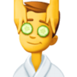 Man getting massage - Facebook