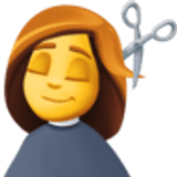 Woman getting haircut - Facebook