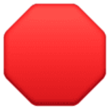 Stop sign - Facebook