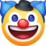 Clown face - Facebook