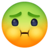 Nauseated face - Facebook