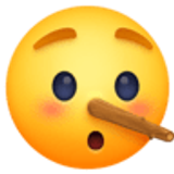 Lying face - Facebook