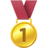 1st place medal - Facebook